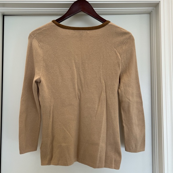 Brown Ralph Lauren three-quarter sleeve shirt - Picture 3 of 3